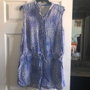 Rebecca Taylor Sz 8 Silk Romper